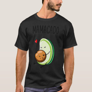 Mamacado Avocado Schwangere Mama Schwangerschaft A T-Shirt