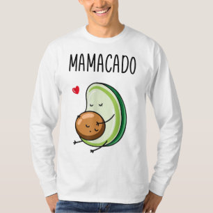Mamacado Avocado Schwangere Mama Schwangerschaft T-Shirt