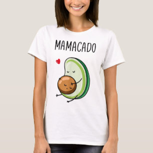 Mamacado Avocado Schwangere Mama Schwangerschaft T-Shirt