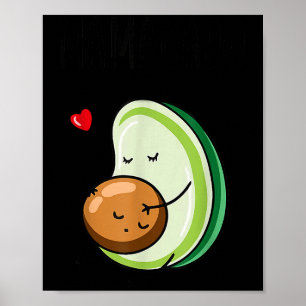 Mamacado Avocado Schwangere Mutter Schwangerschaft Poster