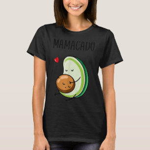 Mamacado Avocado Schwangere Mutter Schwangerschaft T-Shirt