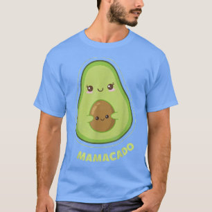 Mamacado I Schwangere mit Baby Avocado T-Shirt