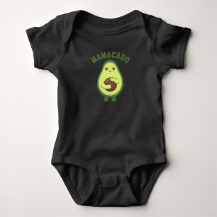 Mamacado Mama Mama Avocado ist gesund, wenn Baby Strampler