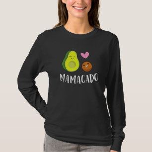 Mamacado Pregnant Avocado Pregnancy Ankündigung A T-Shirt