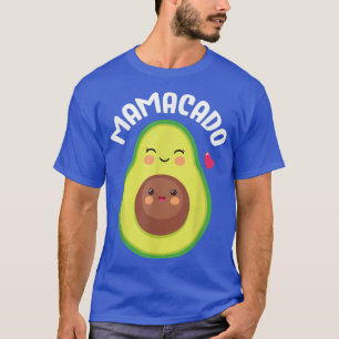 Mamacado Schwangere Avocado Schwangerschaftsankünd T-Shirt