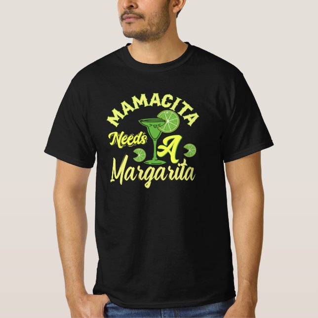 Mamacia braucht A Margarita T-Shirt (Vorderseite)