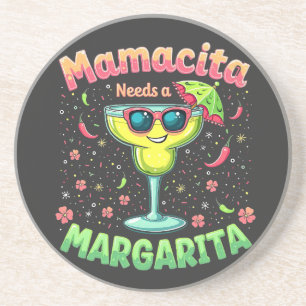 Mamacita benötigt ein Party von Margarita Cinco De Getränkeuntersetzer