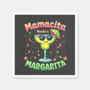 Mamacita benötigt ein Party von Margarita Cinco De Serviette