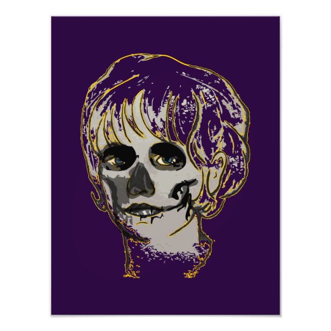 Mamacita calavera fotodruck (Vorne)