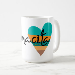 Mamacita ・ Herz der 80 Kaffeetasse