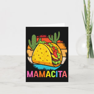 Mamacita Lustiger Taco Kaktus Cinco De Mayo Fiesta Karte