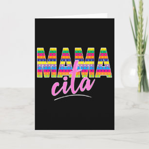 Mamacita-Shirt für Muttertag und Cinco De Mayo F Karte