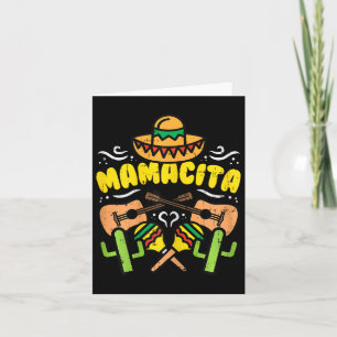 Mamacita Sombrero Cinco De Mayo Fiesta Mexikanisch Karte