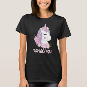 Mamacorn Einhorn Kostümwolke Mama Muttertag T-Shirt