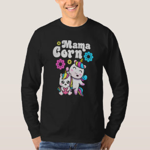 Mamacorn Mama Unicorn Muttertagsmutter Mama Mommy T-Shirt