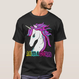 Mamacorn Niedliche Einhorn-Mama Kostüm Muttertag 6 T-Shirt
