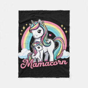 Mamacorn - Niedliche Einhornverkleidung Kostüme Ma Fleecedecke