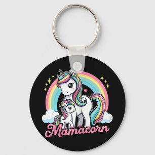Mamacorn - Niedliche Einhornverkleidung Kostüme Ma Schlüsselanhänger