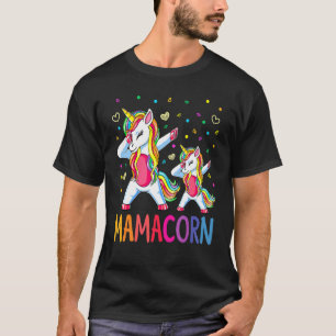 Mamacorn Unicorn Mama Baby Mother Day T-Shirt