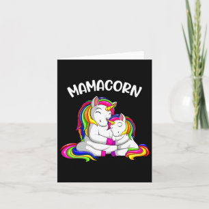Mamacorn Unicorn Mama Mommy Mother Day Women Karte