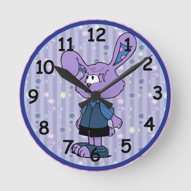 Mamamacanz Round Clock Runde Wanduhr (Vorderseite)