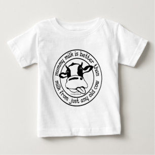 Mamamilch, verbessert als milk von gerade jeder baby t-shirt