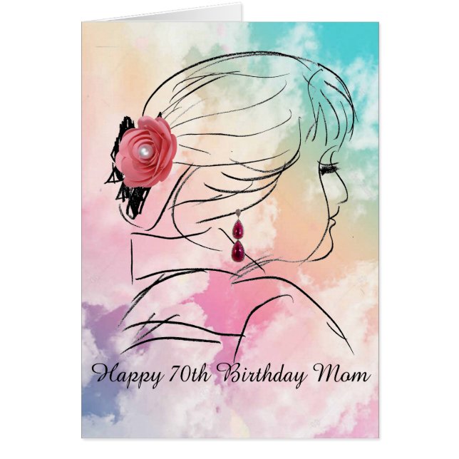 Maman 70e anniversaire (Devant)