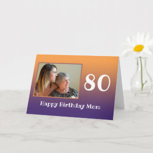 Maman 80e anniversaire 80 ans vieux Modèle photo d