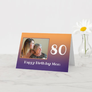 Maman 80e anniversaire 80 ans vieux Modèle photo d
