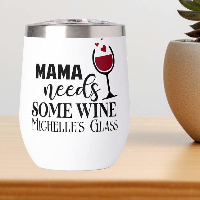 Maman a besoin d'un vin Mère personnalisée (Créateur téléchargé)