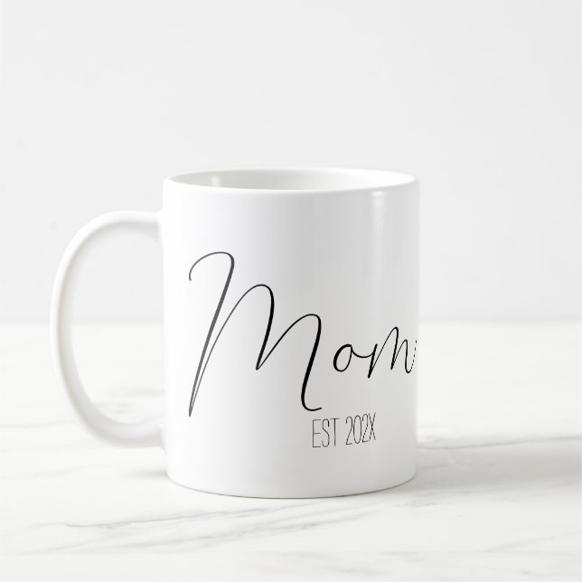 Maman a créé un cadeau 202x pour maman mug (Gauche)