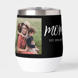Maman a établi un script photo noir