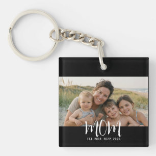Maman a établi une photo de script moderne