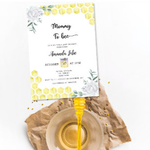 Maman à être baby shower invitation