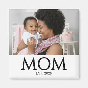Maman Cadeau Photo Magnet