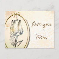 Maman, carte postale