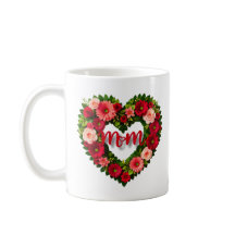 "Maman" Cérémonie en forme de coeur de la Mug des 