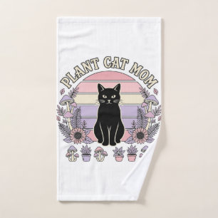 Maman Chat Plante Chat Plantes Cottagecore Vintage
