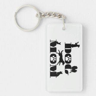 Maman Chien Silhouette Empreinte de Patte Mignon A