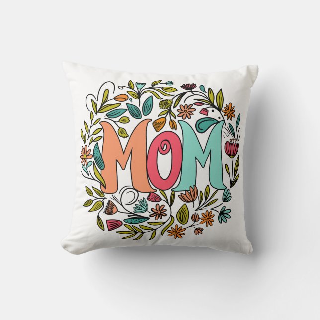 Maman Coussin Floral (Recto)