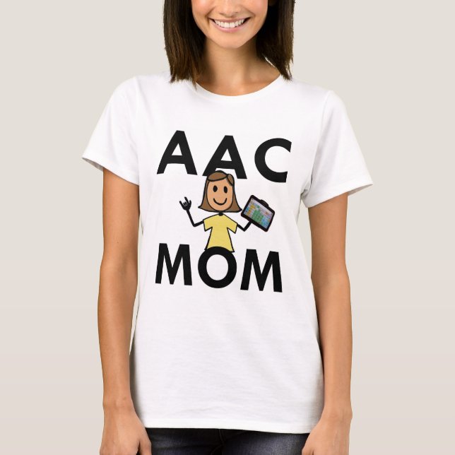 Maman d'AAC (le T-shirt des femmes) (Devant)