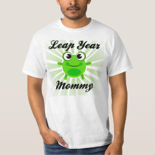Maman d'année bissextile, T-shirt mignon de
