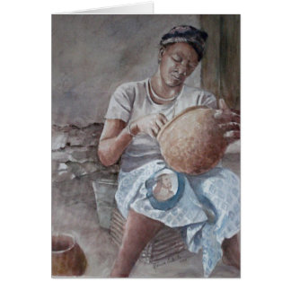 Maman de fabricant de poterie de Dogon