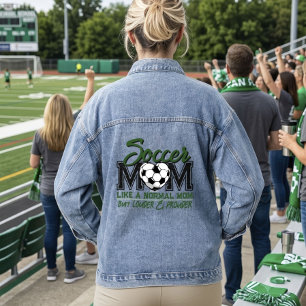 Maman de foot drôle Plus fort et fière Jour de mat