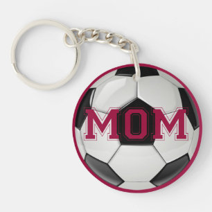 Maman de footballeuse Couleurs personnalisées
