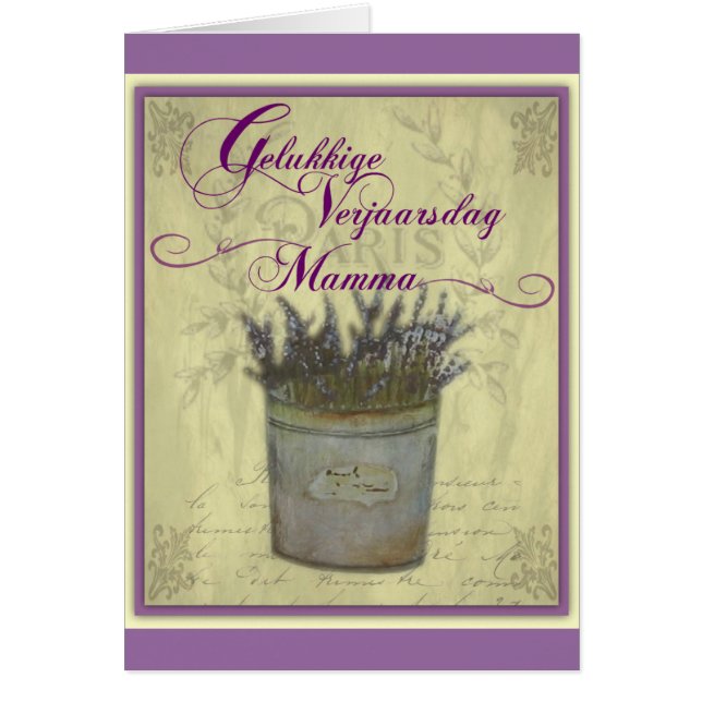 Maman de Gelukkige Verjaarsdag (Devant)