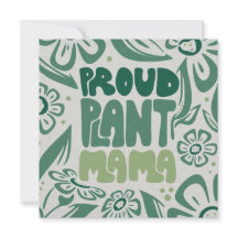 Maman de plante fière – Carte plate pour amoureux
