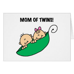 Maman de Twins-Peas dans un Pod Tshirts et cadeaux