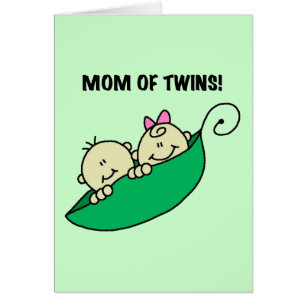 Maman de Twins-Peas dans un Pod Tshirts et cadeaux