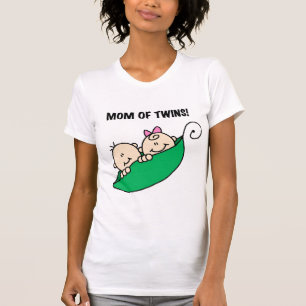 Maman de Twins-Peas dans un Pod Tshirts et cadeaux